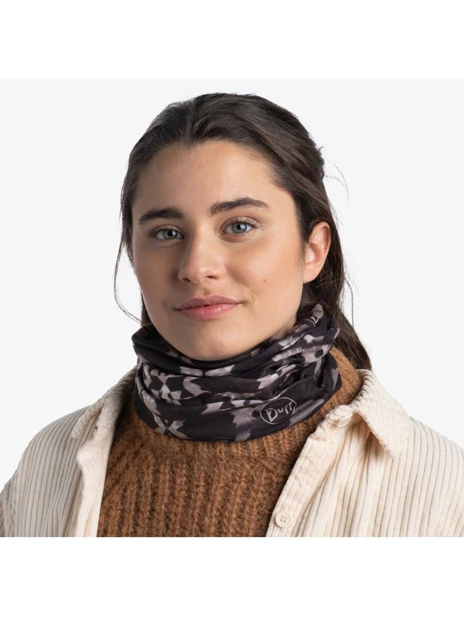 BUFF Original Ecostretch Dramak Black Printed Bandanas