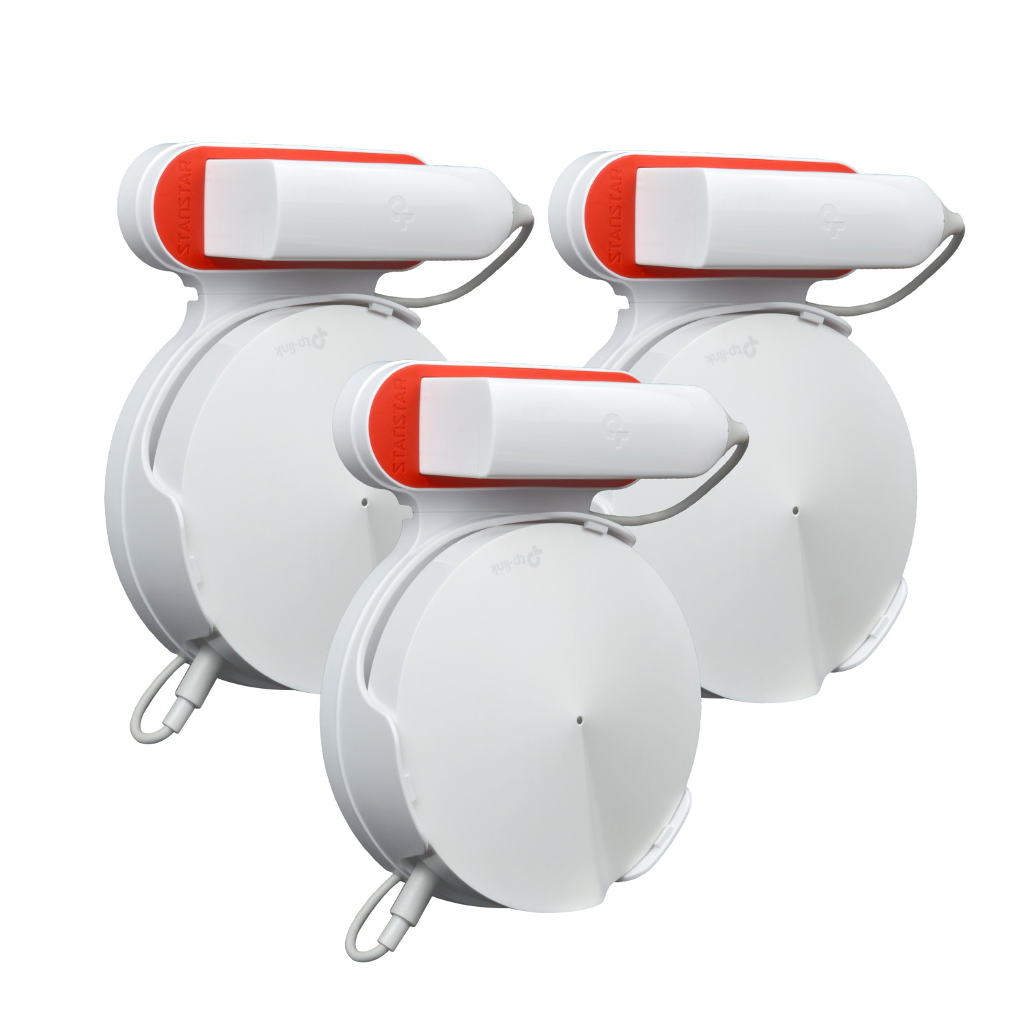 STANSTAR Wall-Mounted WiFi bracket, specially designed for TP-Link Deco P7 Whole family mesh WiFi system router, can be installed on the wall or ceiling, which is easy to install.