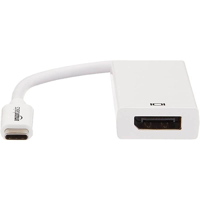 Basics USB 3.1 Type-C to DisplayPort Display Adapter - White