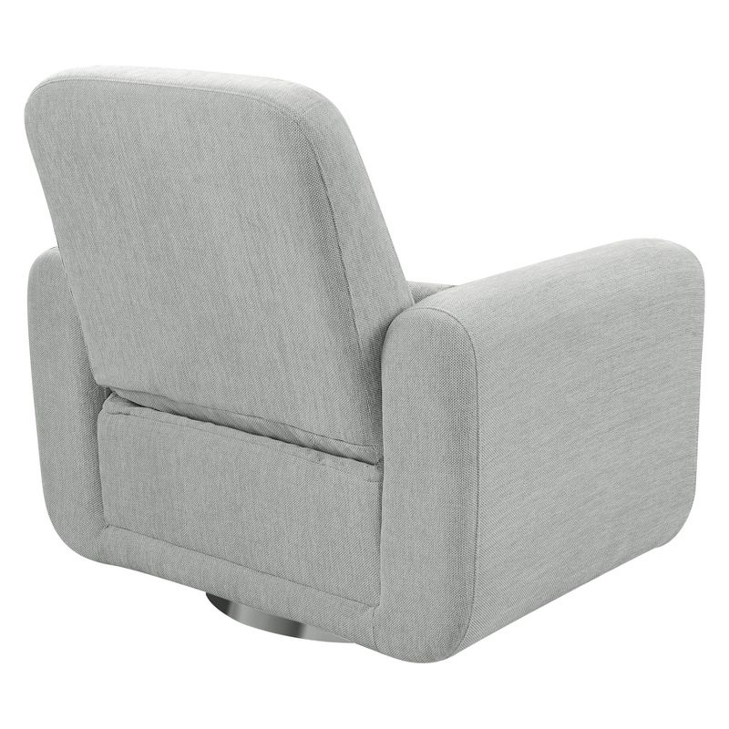 Babyletto Tuba Glider - Winter Gray Weave