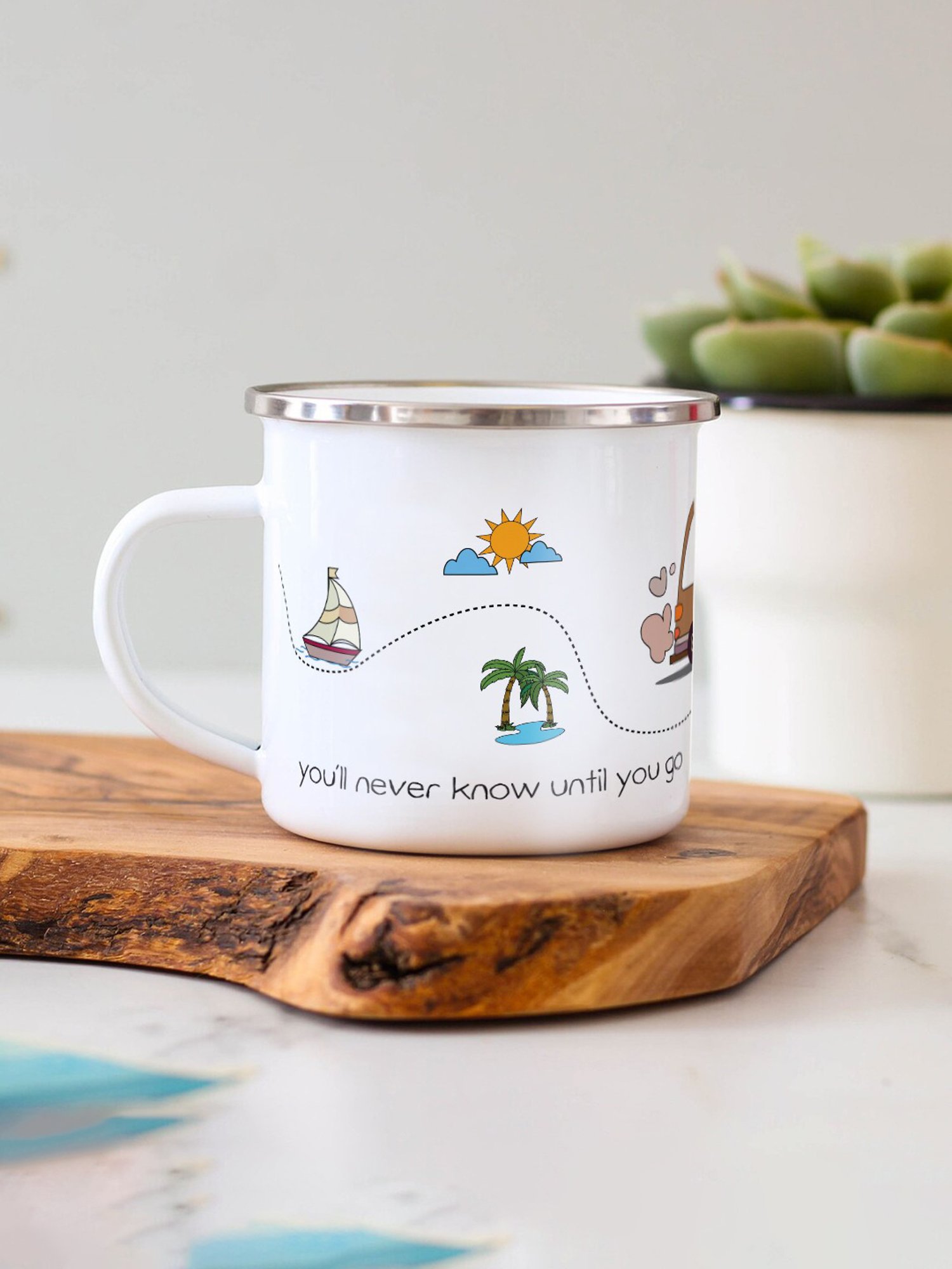 Larah by Borosil White Ceramic Opalware Mug - Set of 6 160ml