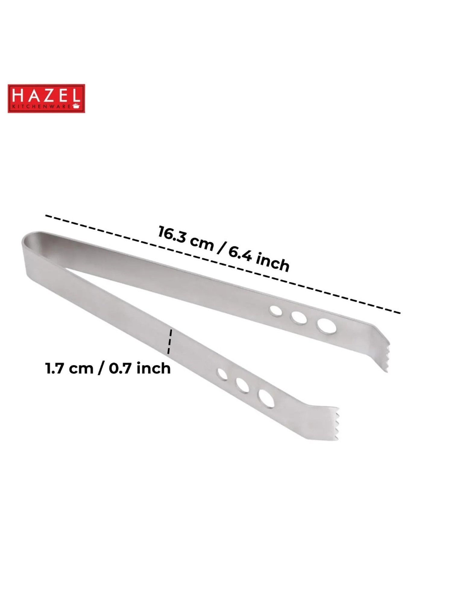 JOSEPH JOSEPH Silver & Green Steel 30.5 cm Elevate Tong - Set of 1