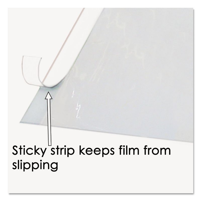 Artistic Second Sight Clear Plastic Hinged Desk Protector 25 1/2 x 21 SS2125