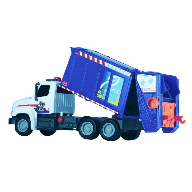 Dickie Toys 13" Air Pump Garbage Truck Vehicle