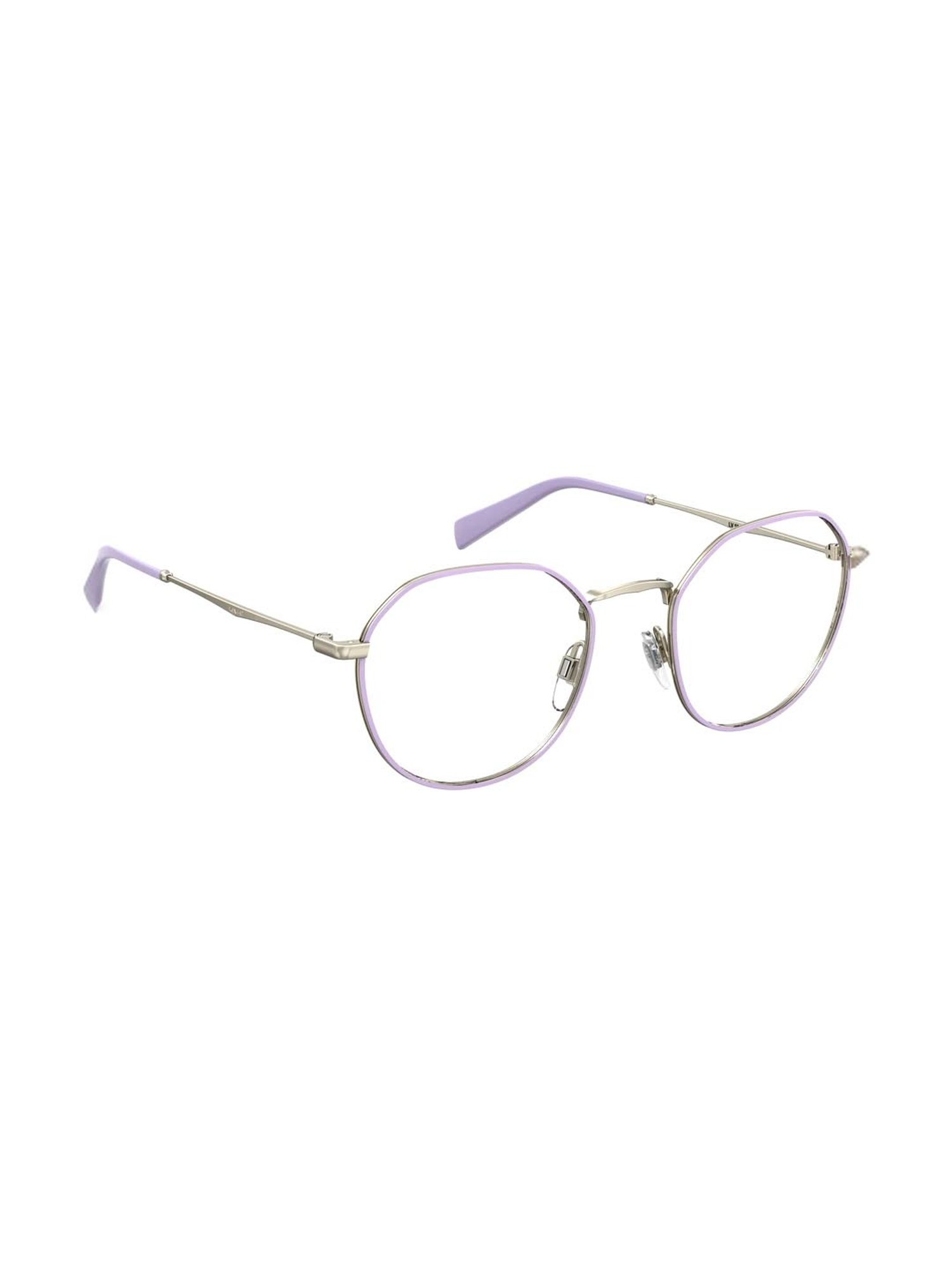Levi's Purple Geometric Eye Frames for Women