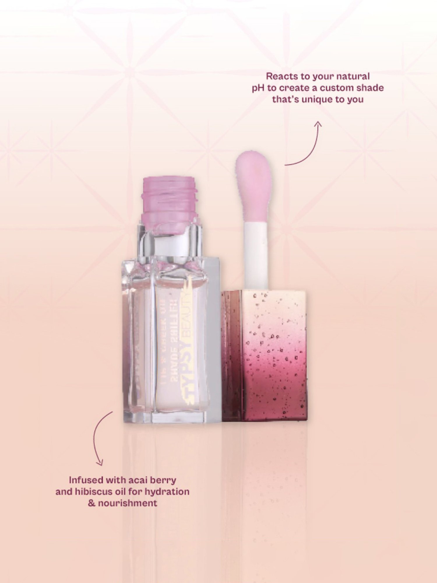 Typsy Beauty Shade Shifter Lip & Cheek Oil PH-enomenol 01 - 6.4 gm