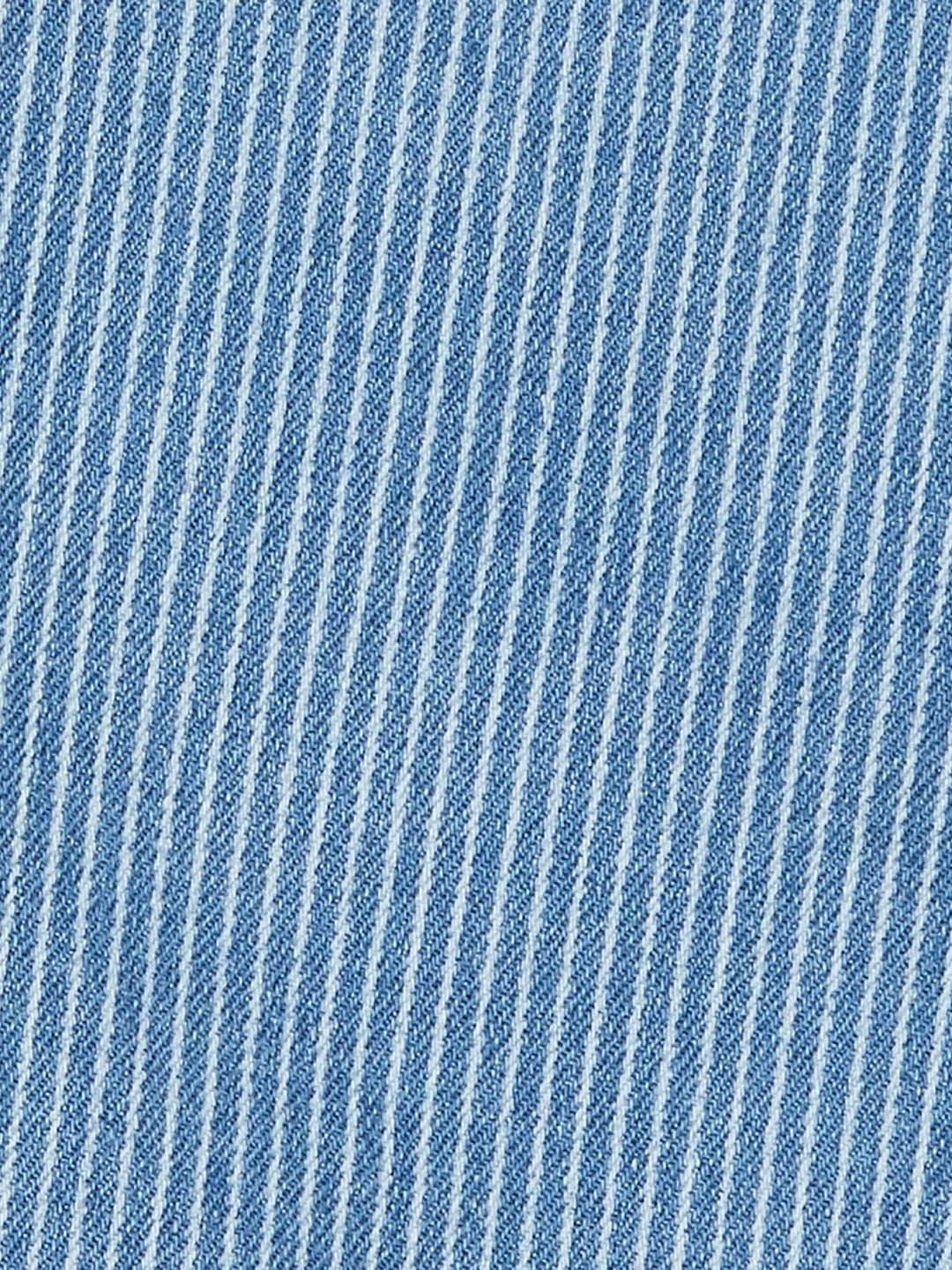 Fame Forever by Lifestyle Girls Blue Cotton Striped Jeans