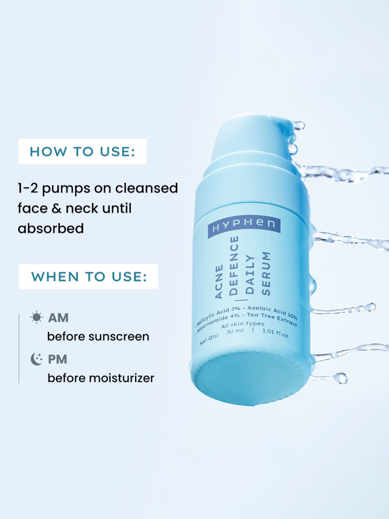 Hyphen Acne Defence Daily Serum - 30 ml