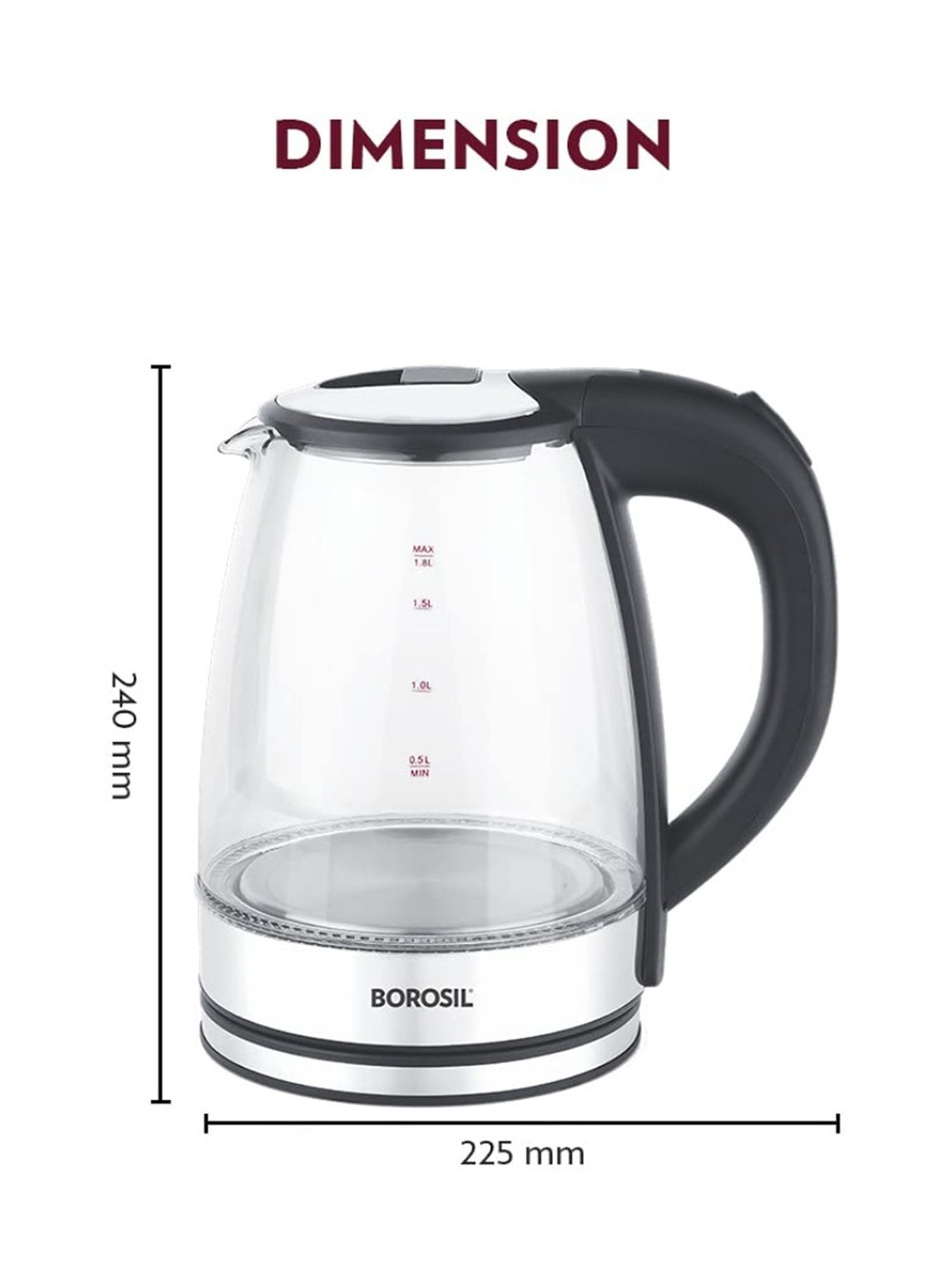 Pigeon by Stovekraft Swift Multi Cook Kettle 1.5L (Blue)