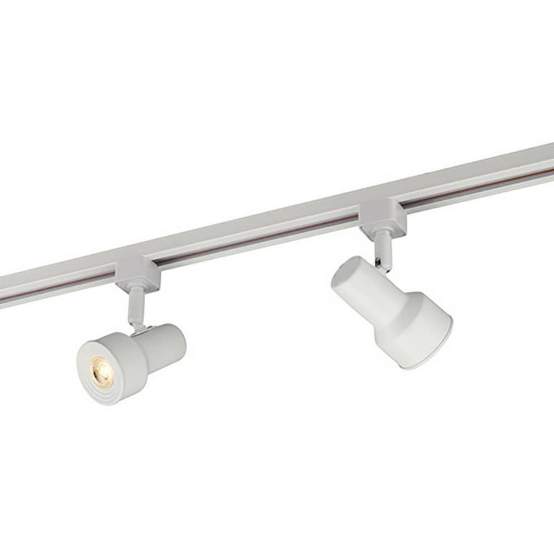 6.5" LED Step Linear Track Ceiling Light White - Cresswell Lighting