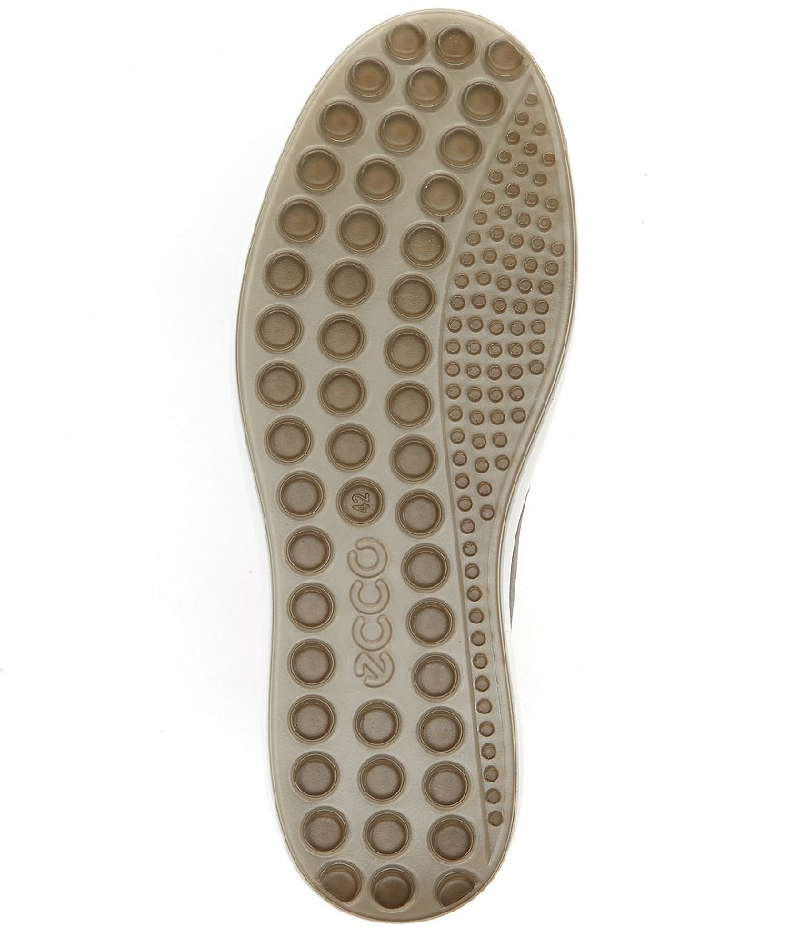 ECCO Men's Soft 7 City Leather Lace-Up Sneakers