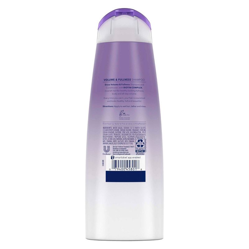 Dove Beauty Volume and Fullness Shampoo - 12 fl oz