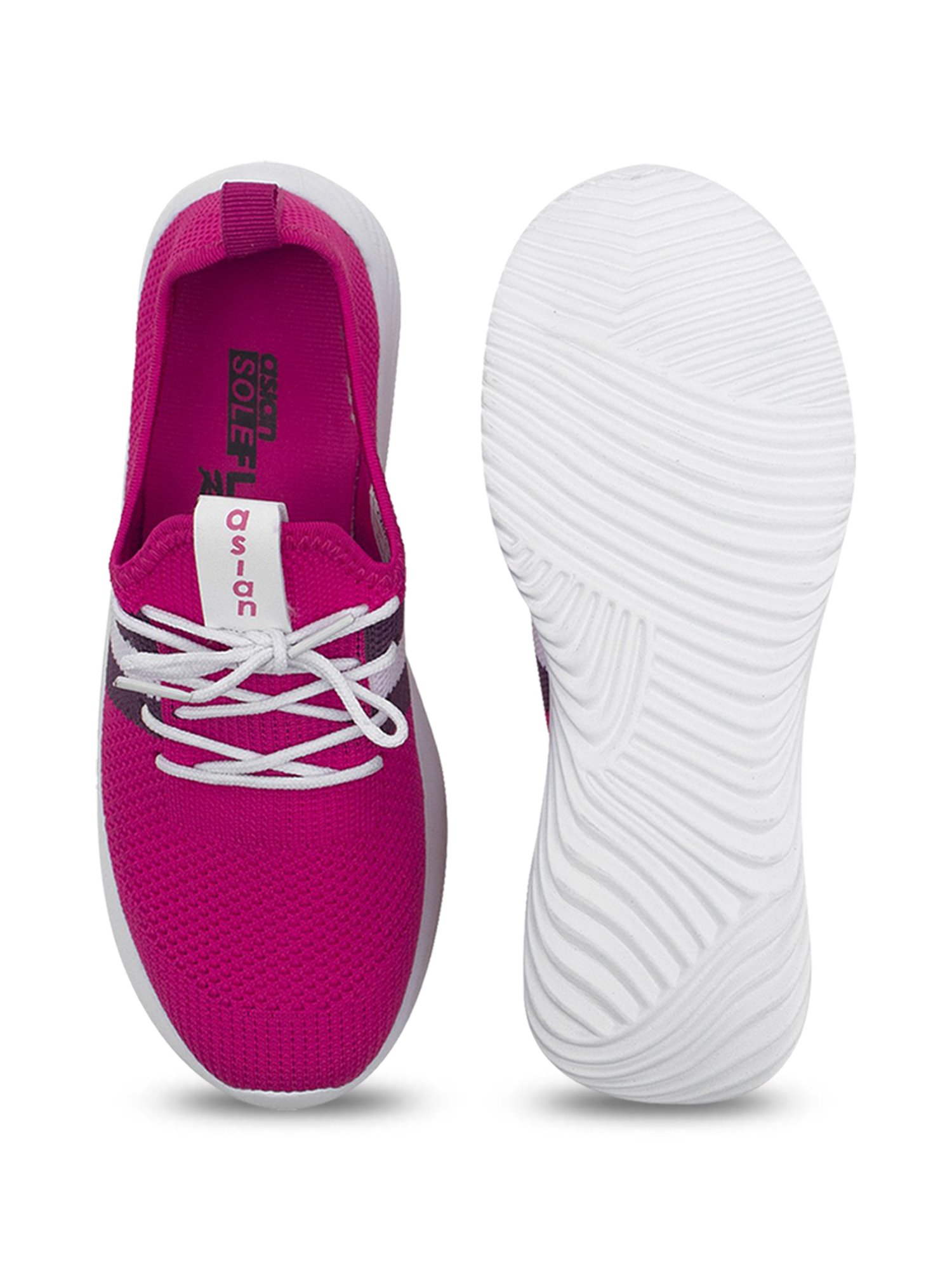 Asian Women's Pink Walking Shoes