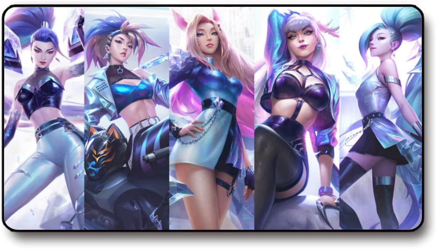 KDA Mouse Pad 15.8x29.5 in Multipurpose Comfortable Waterproof Mousepad Desk Mat for Gamer Office Home