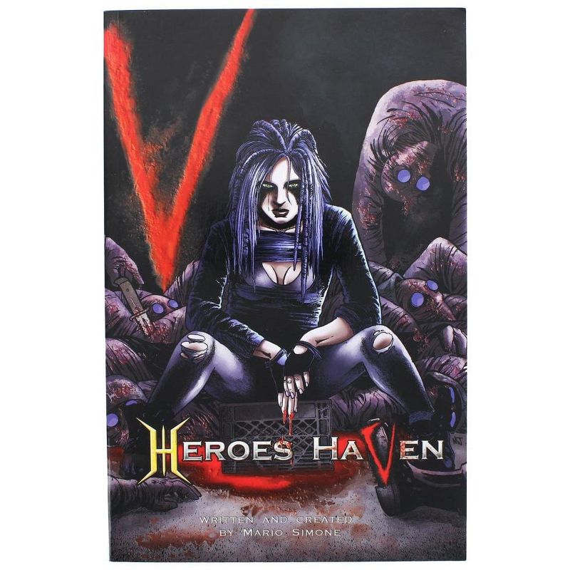 Nerd Block Heroes Haven Paperback Book (Ghotham City Films)