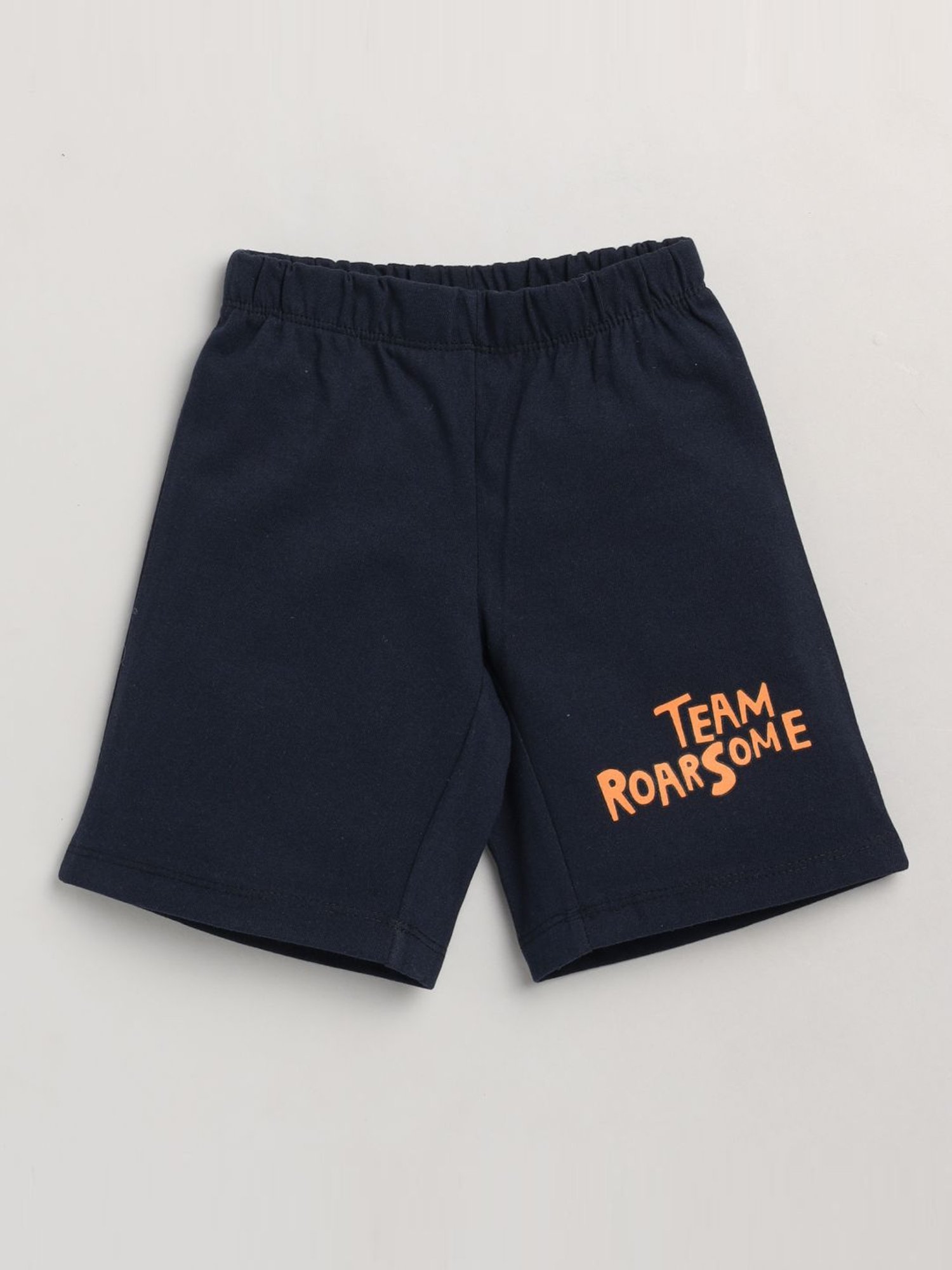 Lazy Shark Kids Turquoise Printed T-Shirt & Shorts