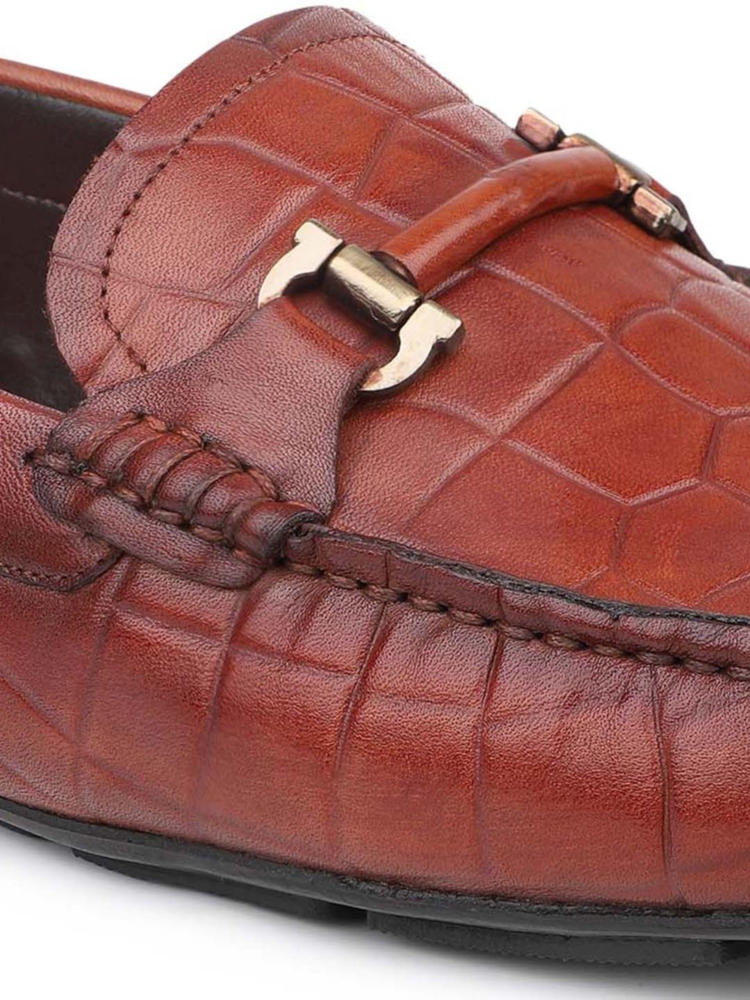 Atesber Men's Tan Casual Loafers