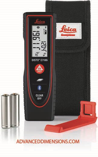 Laser Distance Meter,200 ft.,LDC LEICA DISTO E7100I