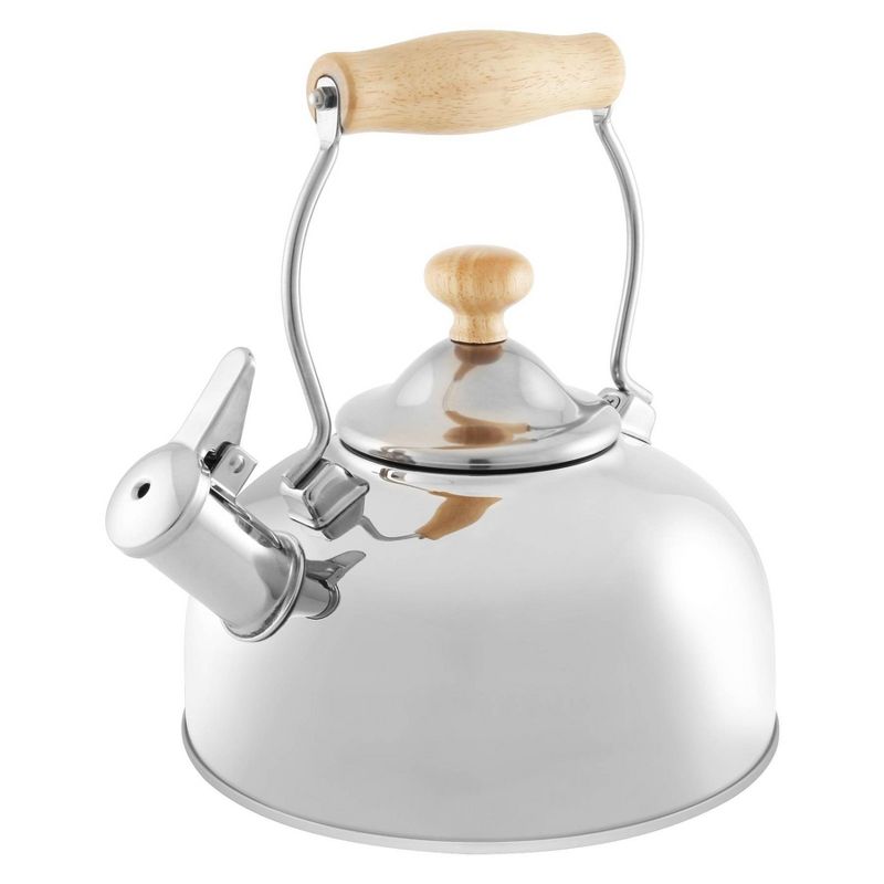 Chantal 1.8qt Woodbury Teakettle - Polished Stainless Steel