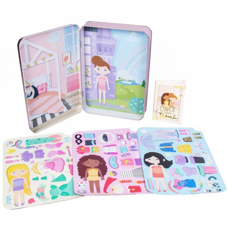 Magnetic Dress-Up Dolls Travel Playset - Story Magic