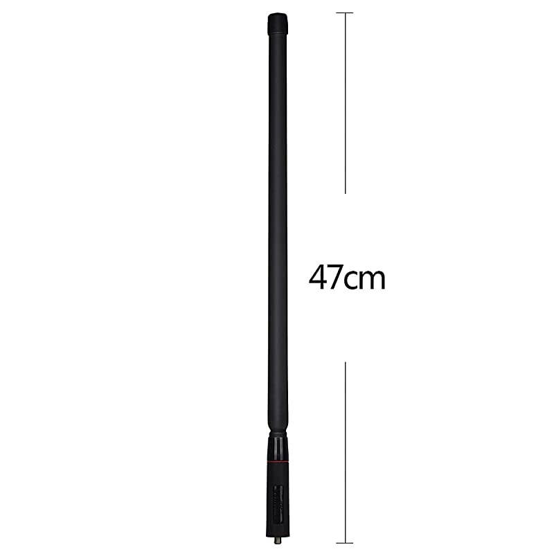 SMA-Female VHF/UHF 144/430Mhz Dual Band Antenna for Baofeng UV-5R, UV-82,UV-9R Plus,BF-F8HP, UV-5R V2+ Plus, BF-F9 V2+ Walkie Talkie Two Way Radio