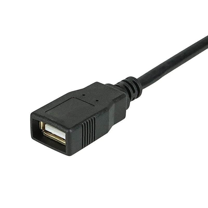Premium 15 Feet USB 20 Extender Cable A Male to A Female 2824AWG Extension Gold Plated Cable Black