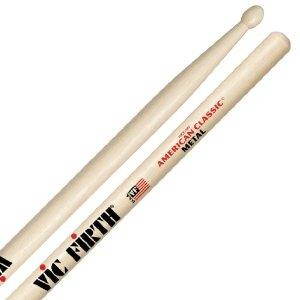 Vic Firth CMW Classic Metal Hickory Wood Tip Drumsticks
