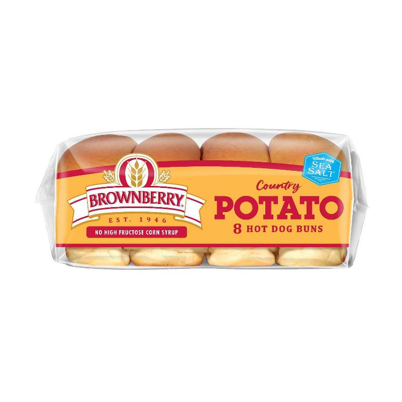 Brownberry Potato Hot Dog Buns - 15oz