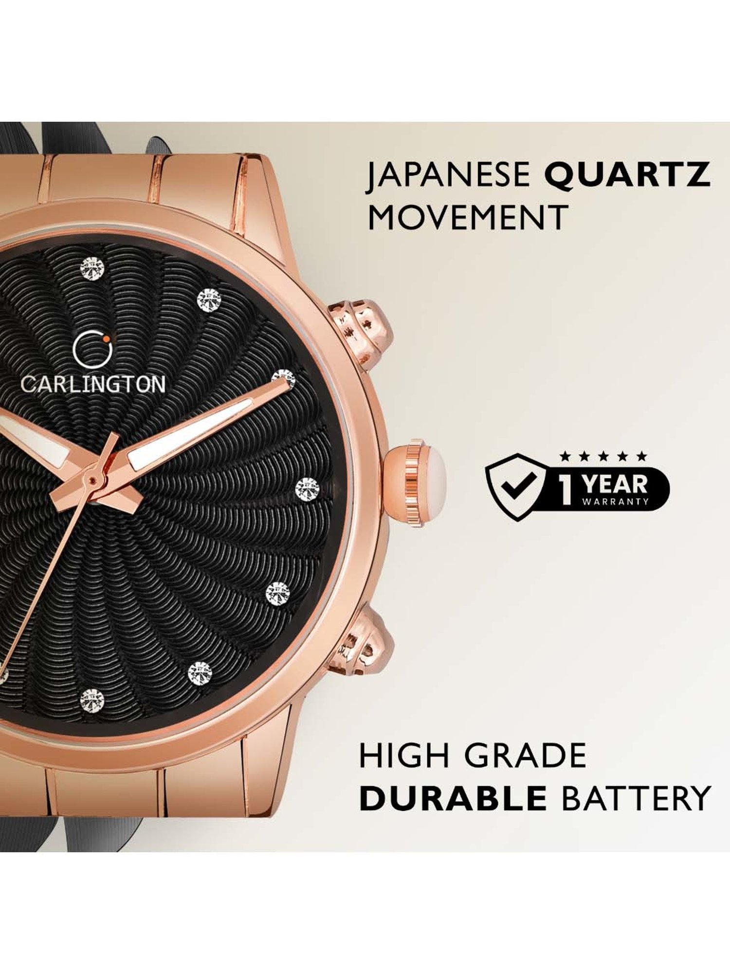 CARLINGTON CT 2017 Analog Watch for Women