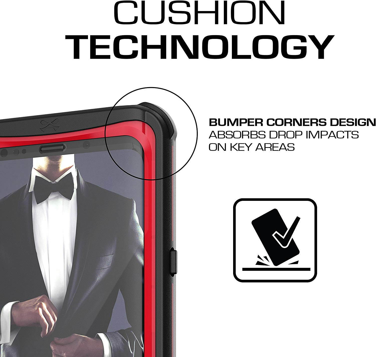 Ghostek Nautical Galaxy S9 Plus Waterproof Case with Screen Protector Slim Extreme Heavy Duty Protection Tough Shockproof Full Body Underwater Watertight Seal for 2018 Galaxy S9+ (6.2 Inch) - (Black)