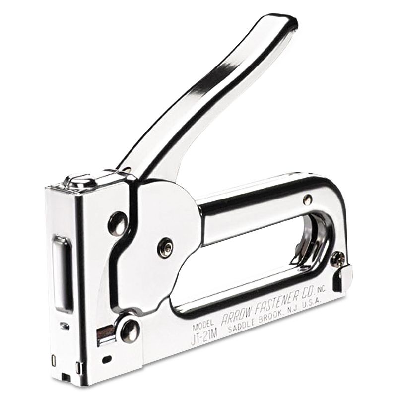 Arrow JT21CM TackerAll Junior Staple Gun Chrome