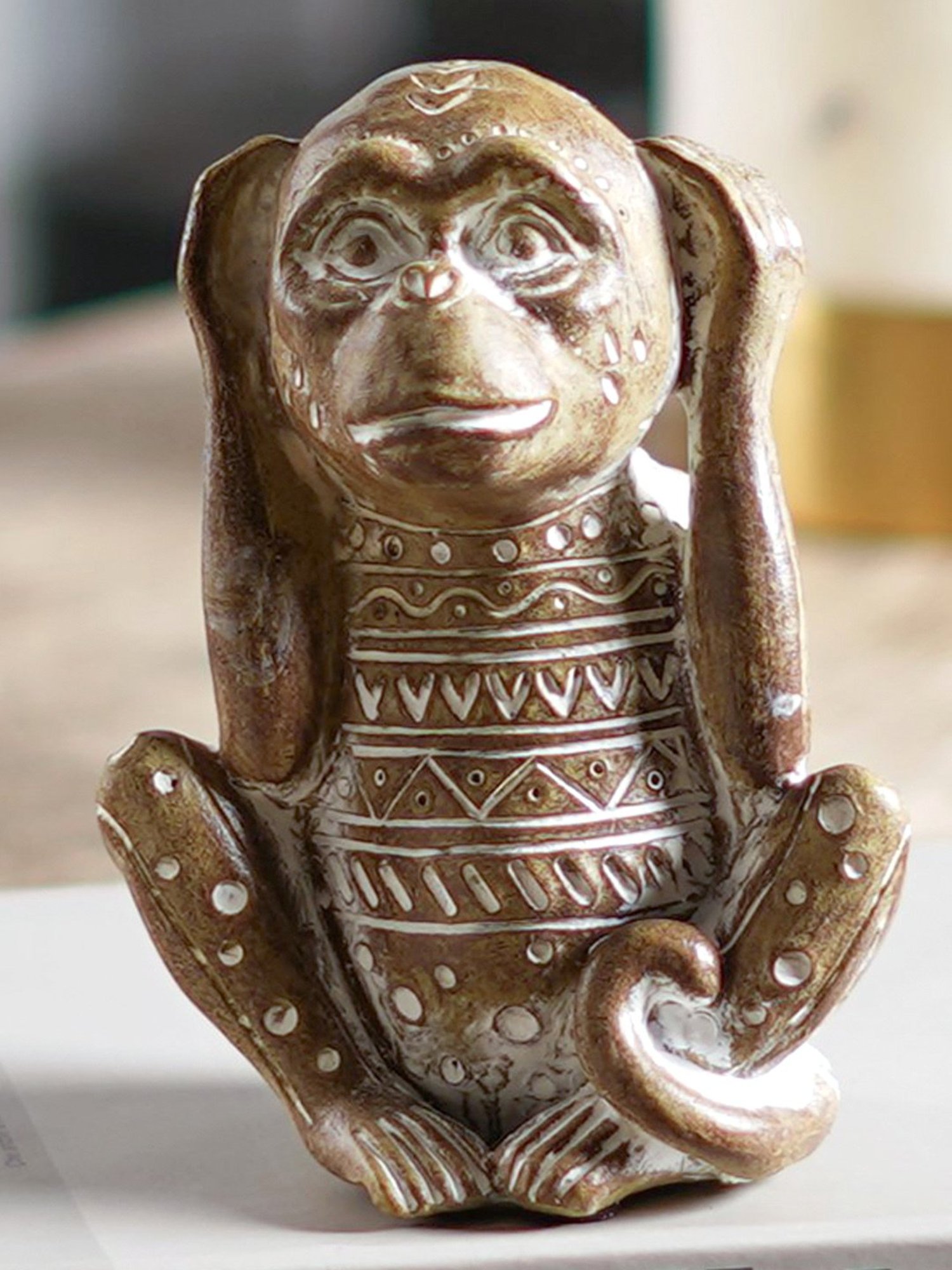 The Artment Tribal Wisdom Monkey Totem