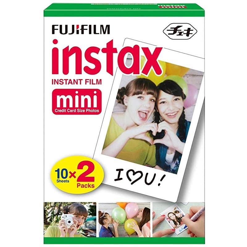 instax Mini 9 Instant Camera (Flamingo Pink) with 40 Twin Film Pack and 7-1 Accessory Bundle (4 Items)