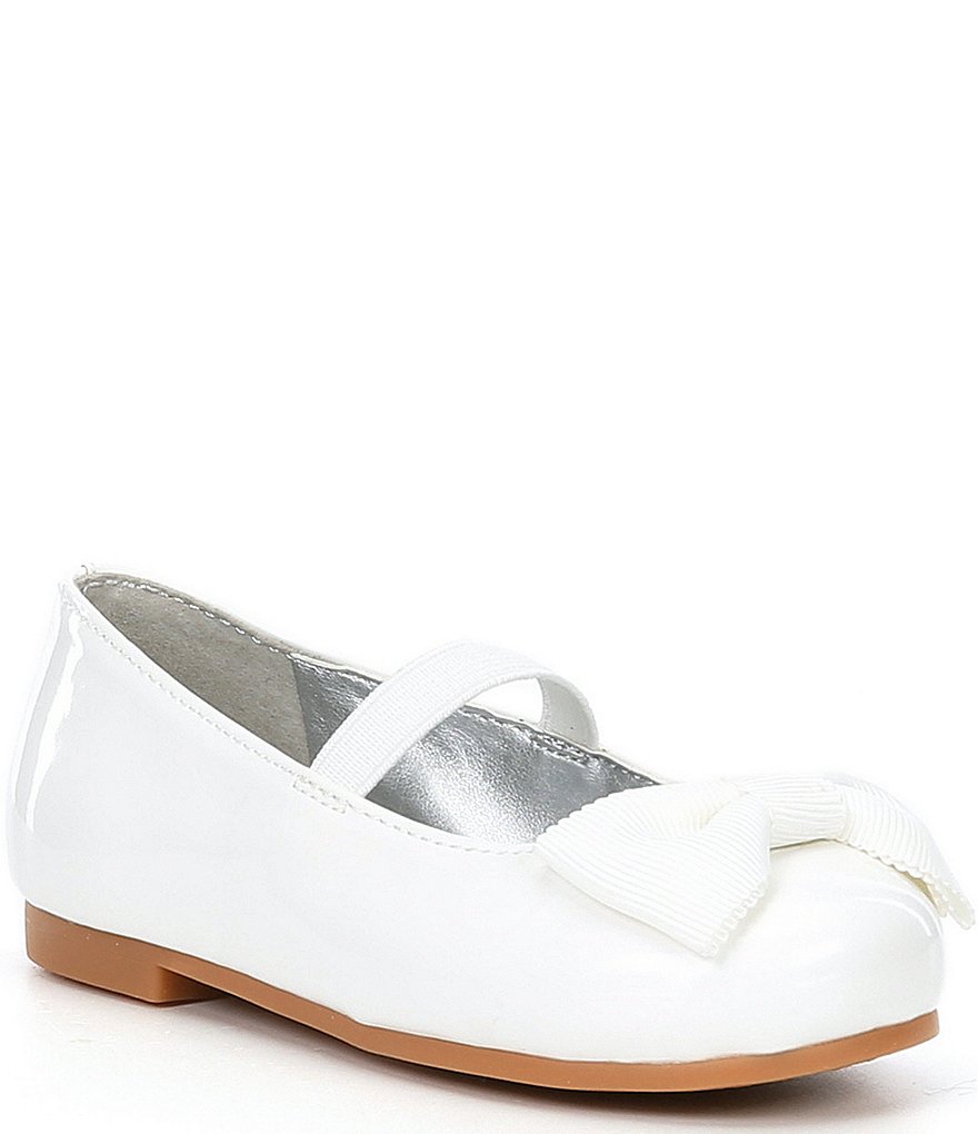 Copper Key Girls' Joyyful-T Patent Bow Ballet Flats (Infant)