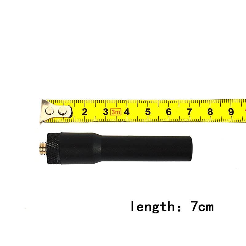 144/430MHz Walkie Talkie Antenna SMA Female Connector Dual Band 2meter 7cm VHF UHF Short Soft Radio Antenna for BaoFeng UV-82 UV-5R BF-F8HP GT-3 for Retevis Radio (3 Pack)