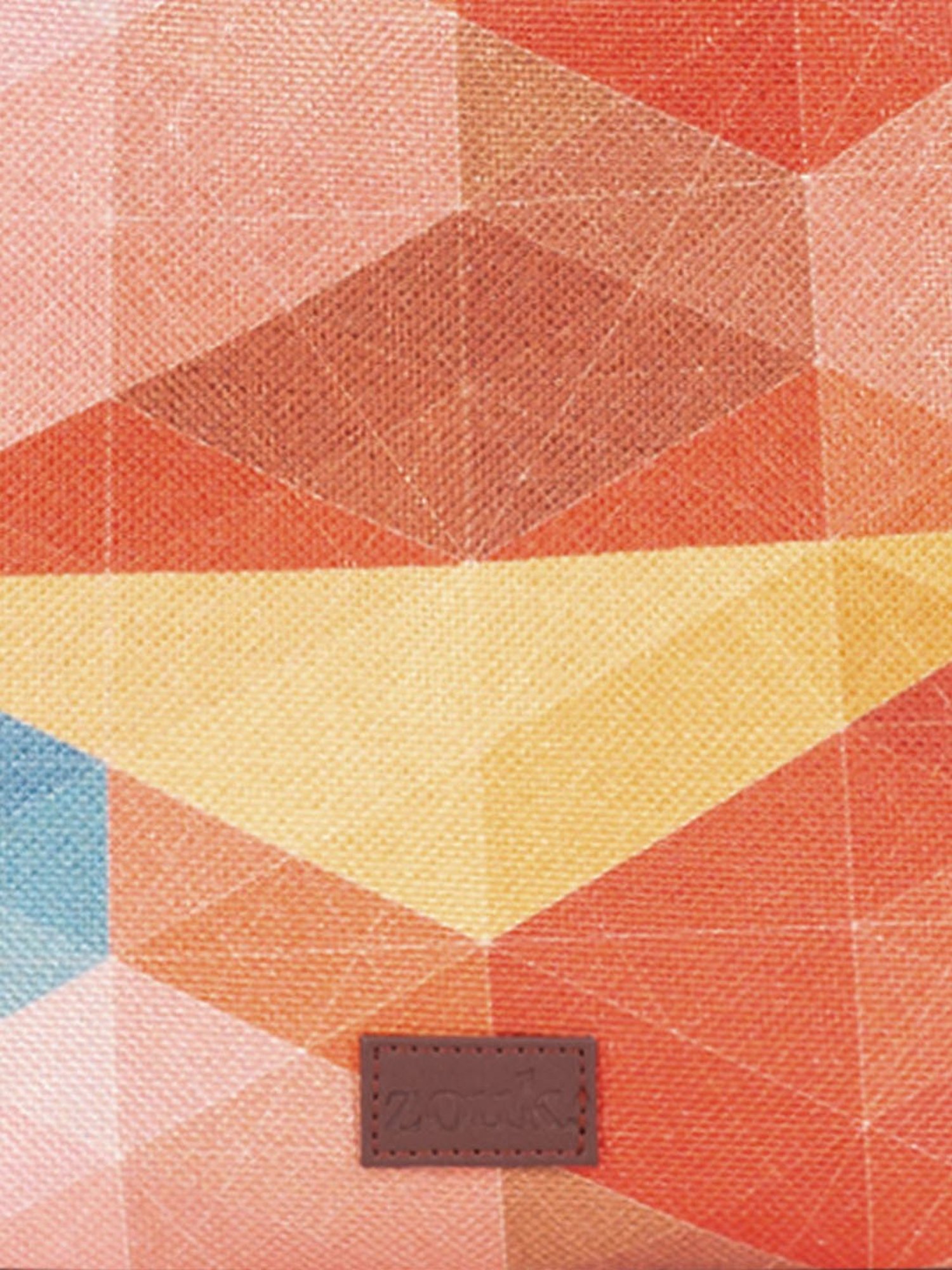 ZOUK Geooptics Multicolor Printed Luna Shoulder Bag