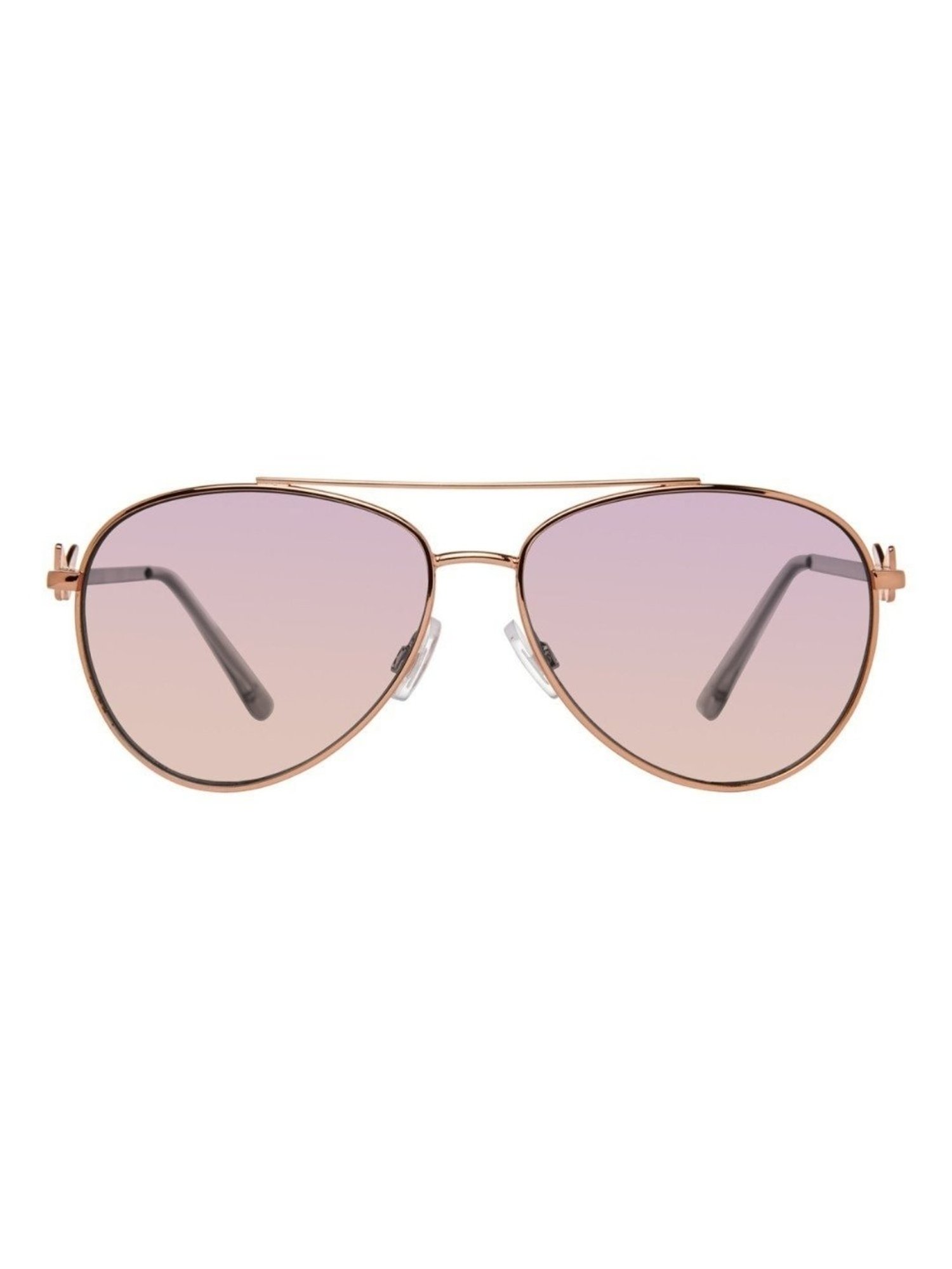 STEVE MADDEN Pink Aviator UV Protection Sunglasses for Women