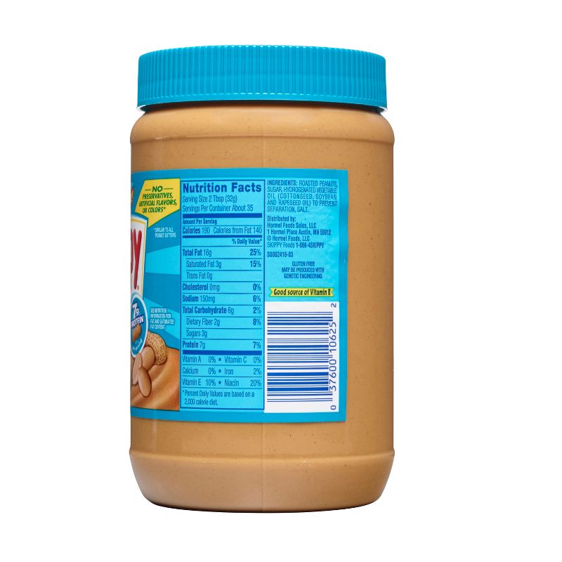Skippy Creamy Peanut Butter - 40oz