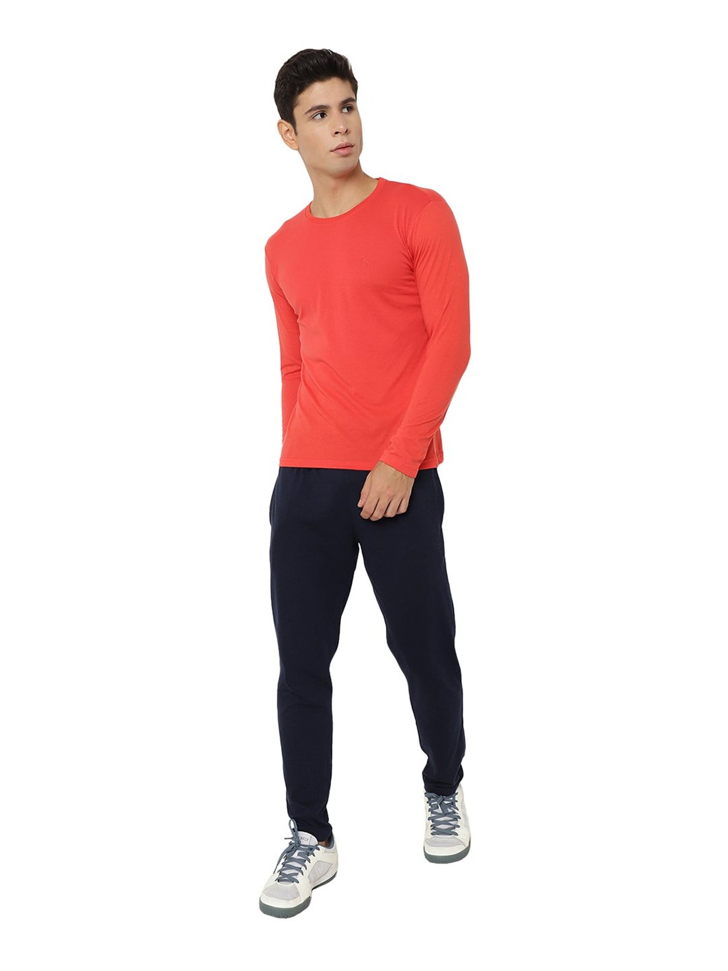 Chkokko Peach T-Shirt & Trackpant Set