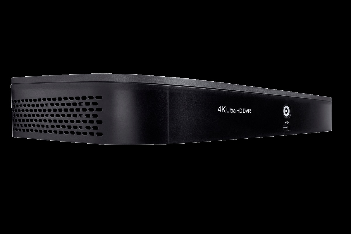 4 Lorex 1080p HD Weatherproof  Wired Security Cameras +4K 8 Channel Security DVR