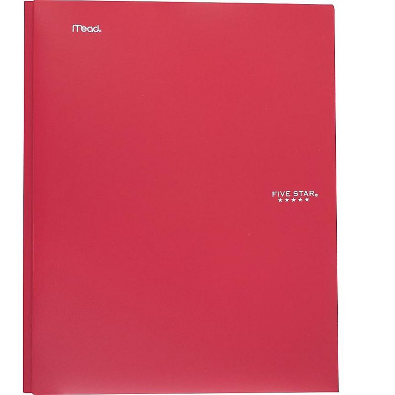 Mead Folder w/ Pocket and Flap 3-Prongs Assorted 34030