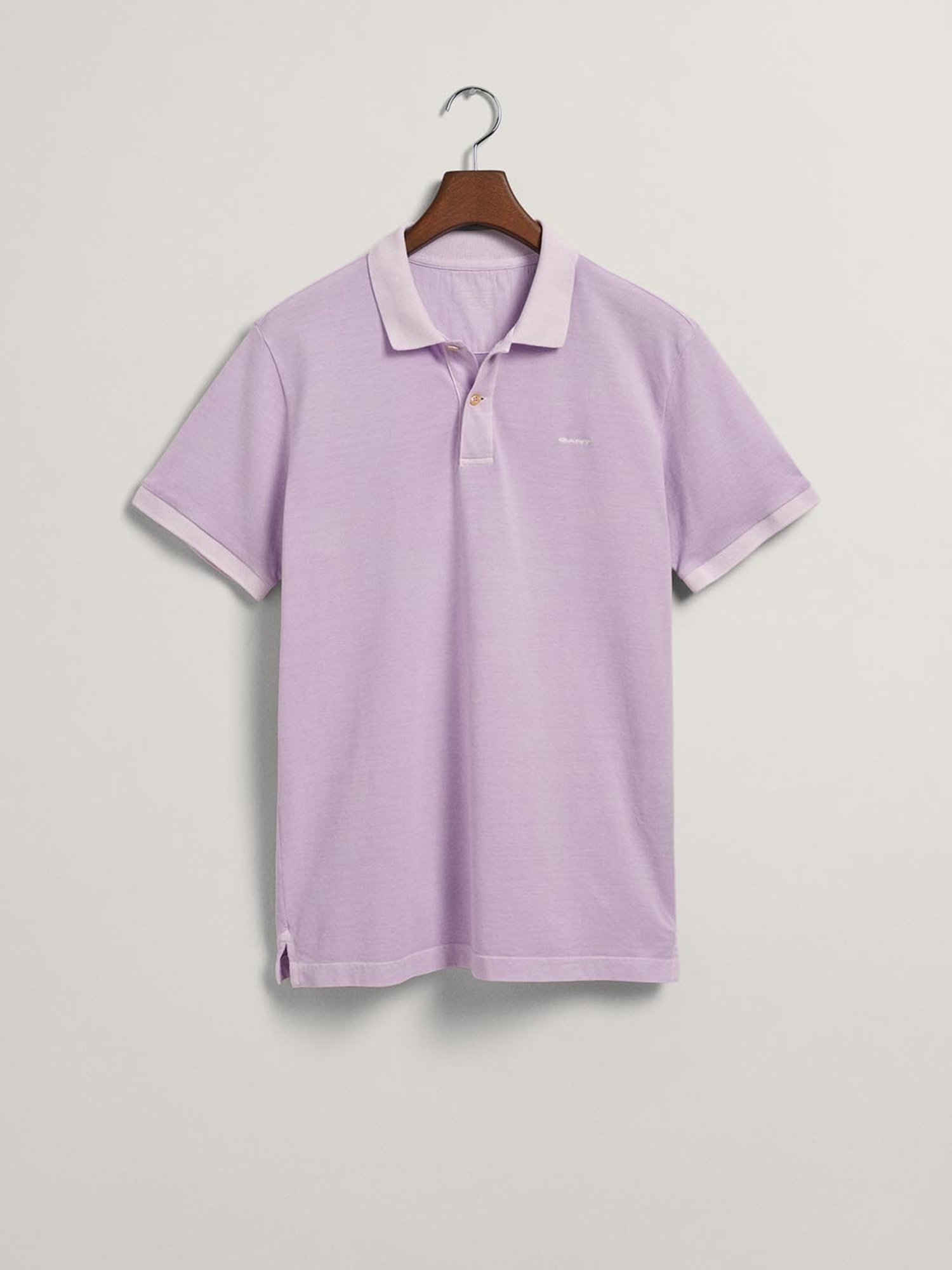 GANT Purple Cotton Regular Fit Polo T-Shirt