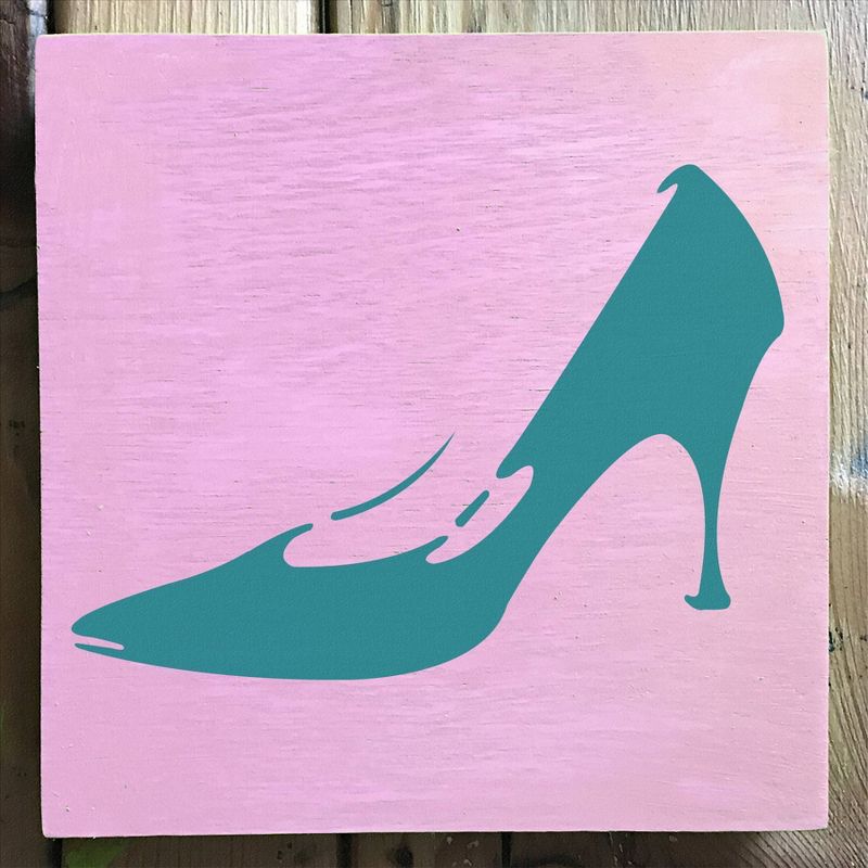 Stencil1 Stiletto - Stencil 5.75" x 6"