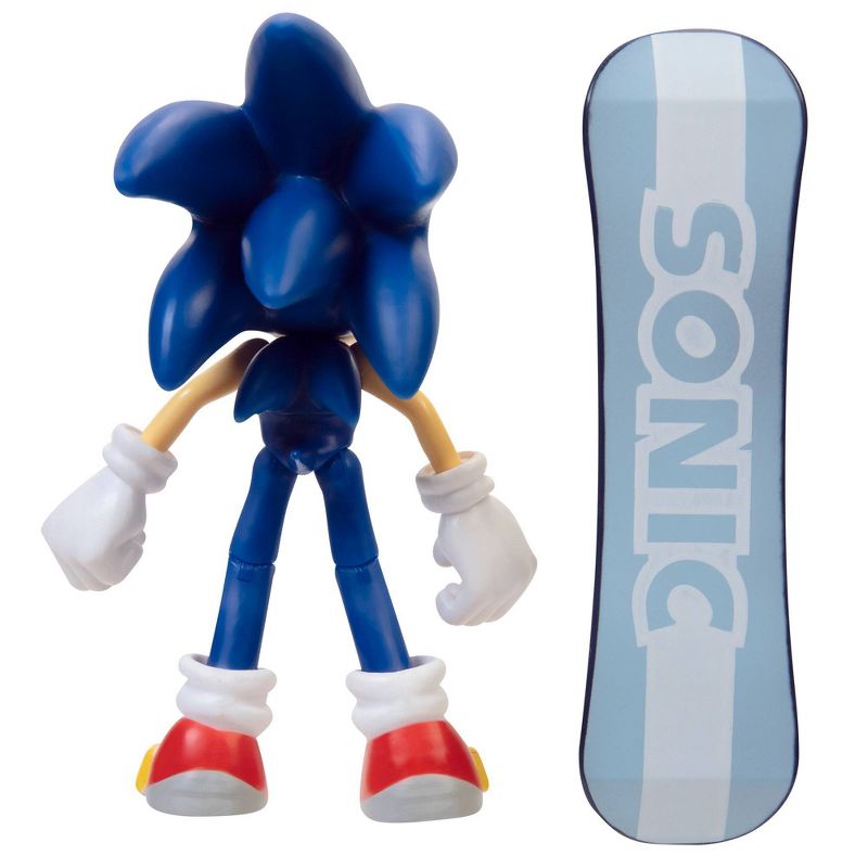 Sonic the Hedgehog 4" Modern Sonic with Snowboard Wave 2