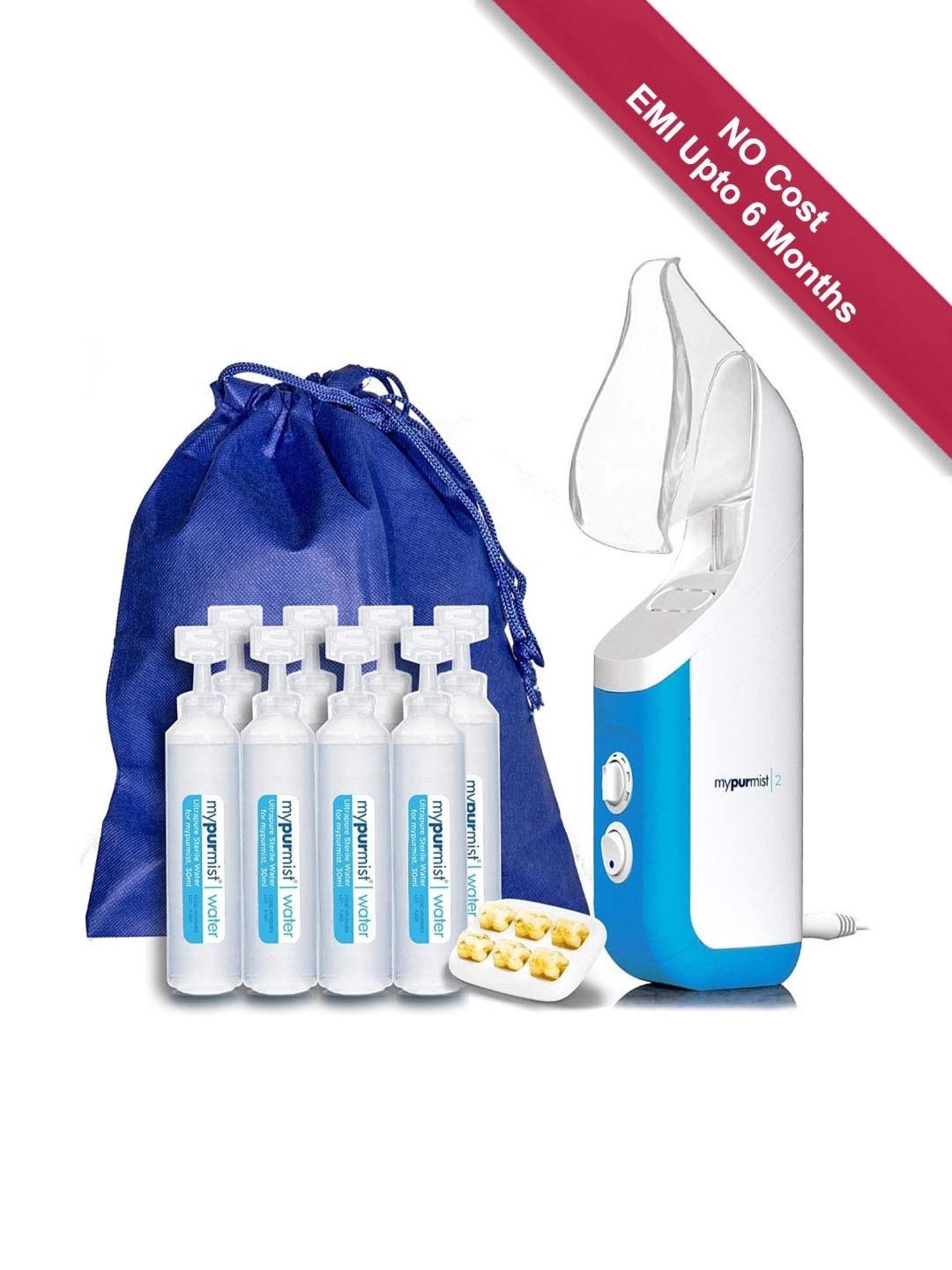 Mypurmist 2 Steam Inhaler & Air Purifier in one - Handheld Steamer