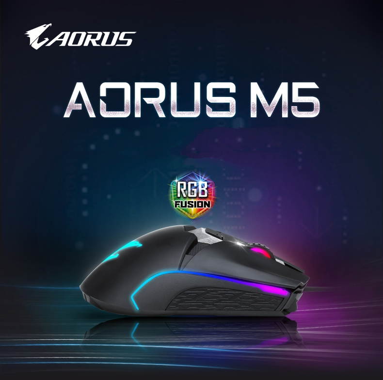 GIGABYTE AORUS M2 6200DPI Gaming Mouse