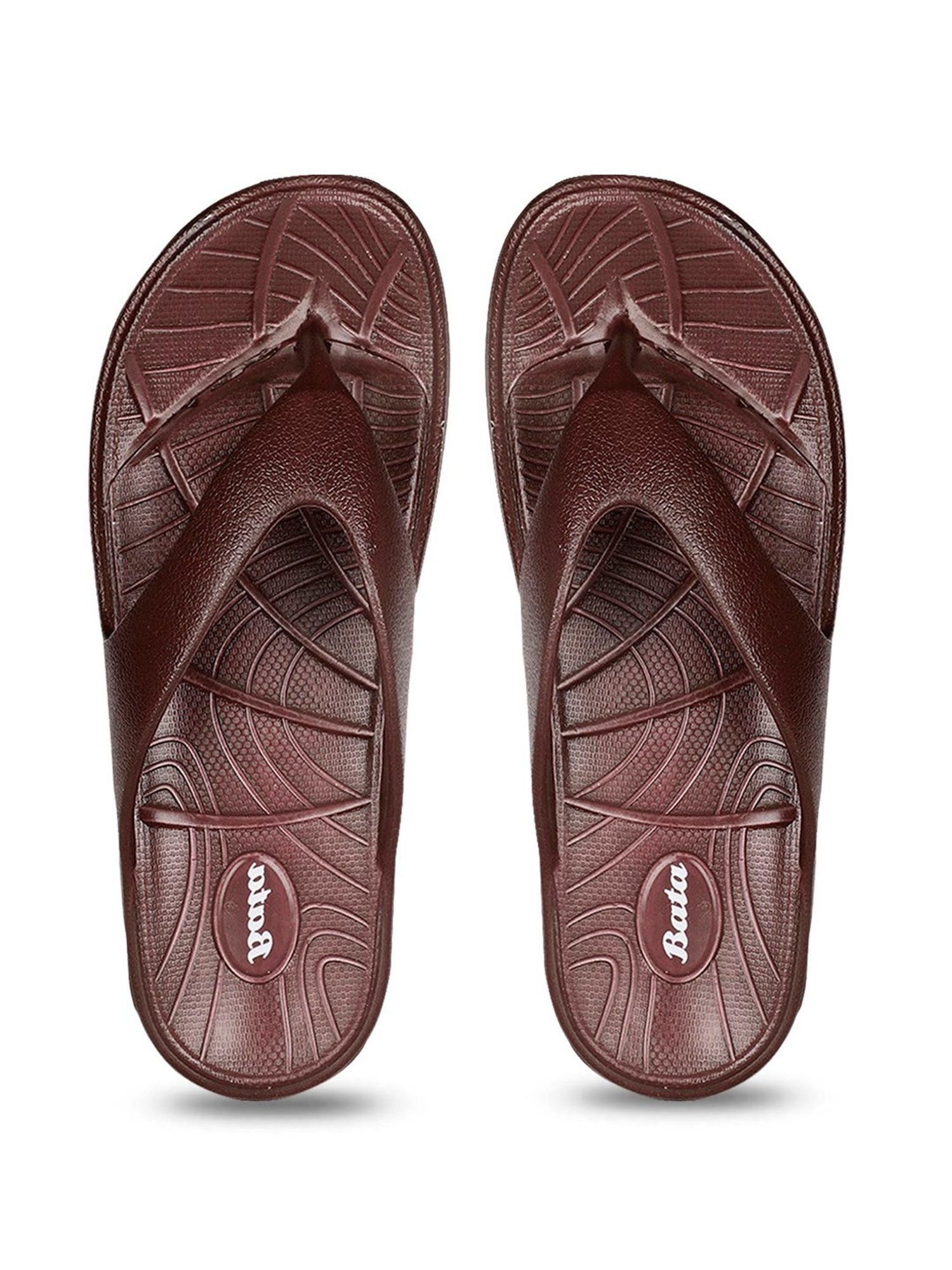 Bata Women's LADY NEYMAR Brown Flip Flops