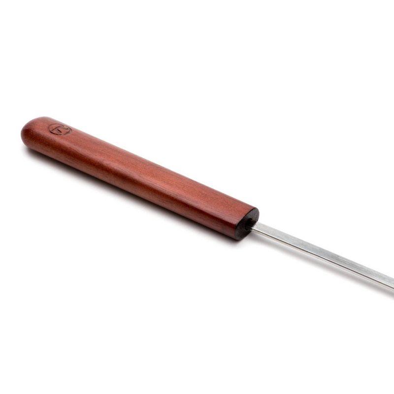 20"4pk Rosewood Stainless Steel Skewers - Outset