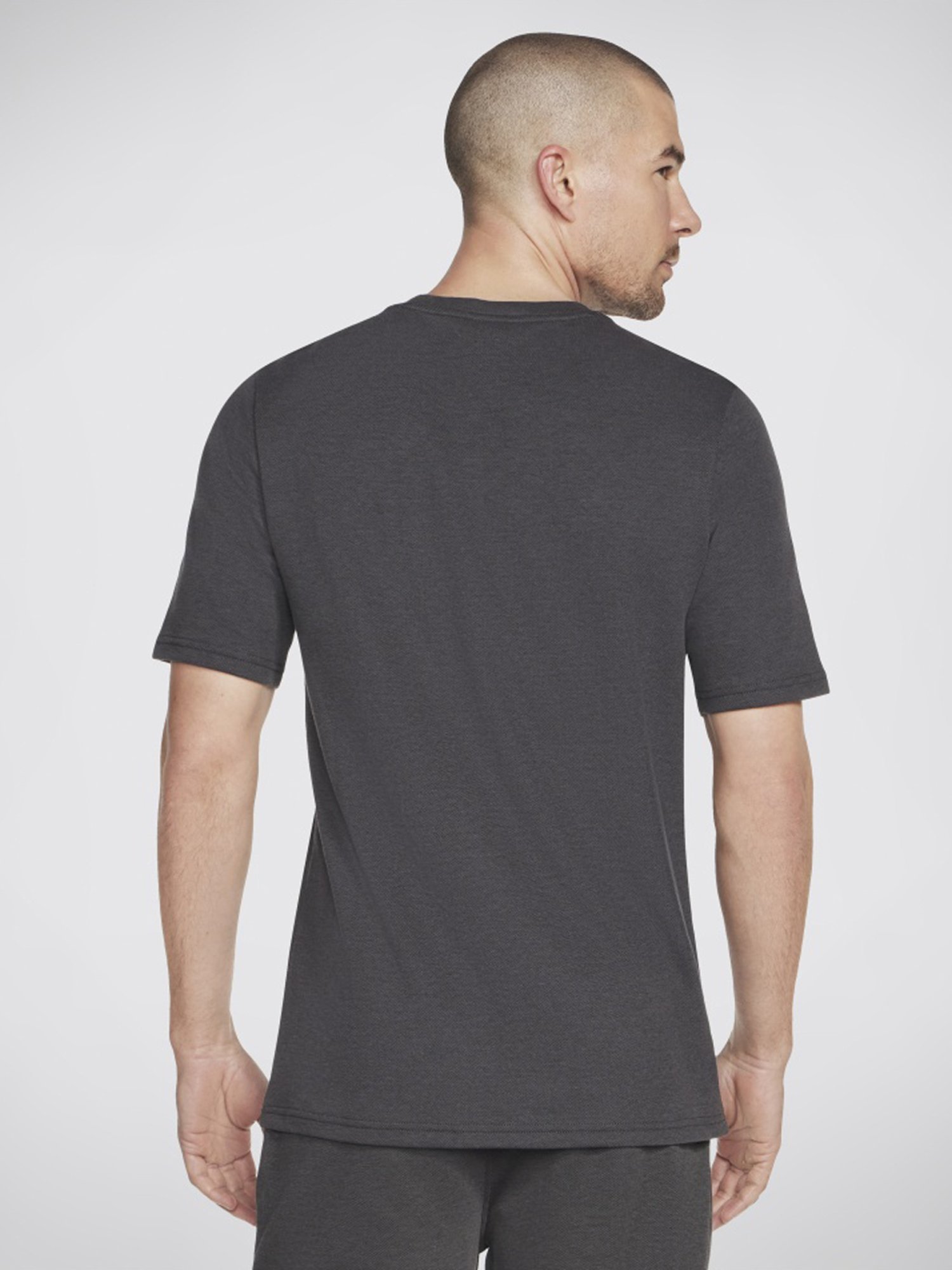 Skechers Dark Grey Relaxed Fit T-Shirt