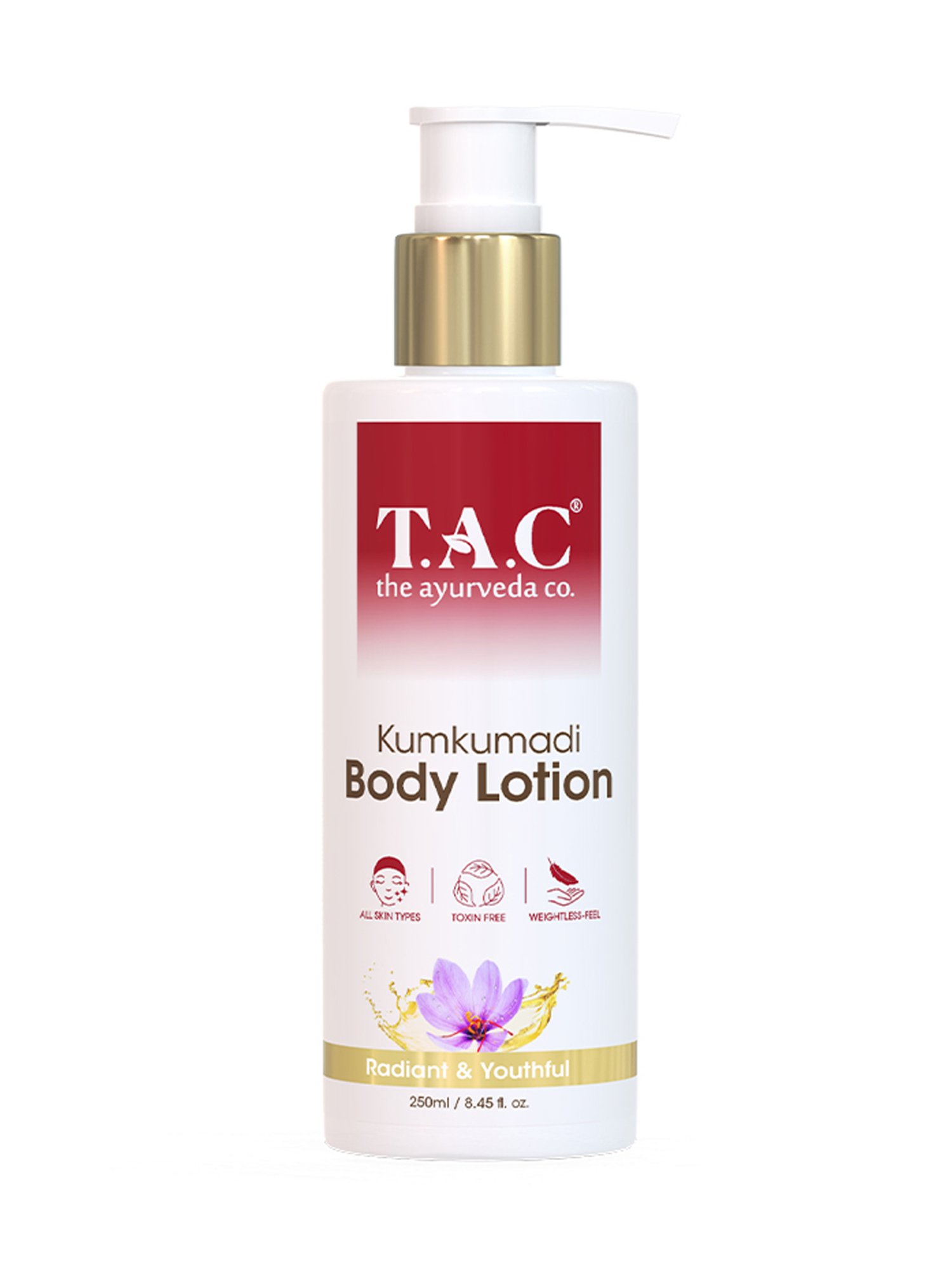 TAC - The Ayurveda Co. Kumkumadi Body Lotion - 250 ml